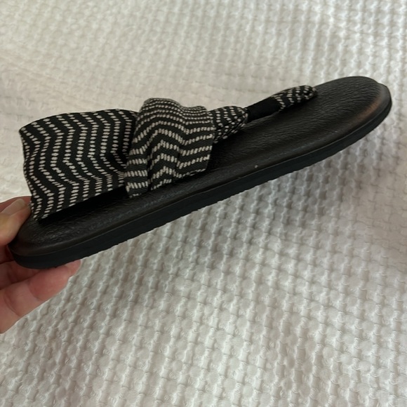 Sanuk Yoga Sling 2 Flip Flop Thong Sandals Size 8 - Picture 5 of 10
